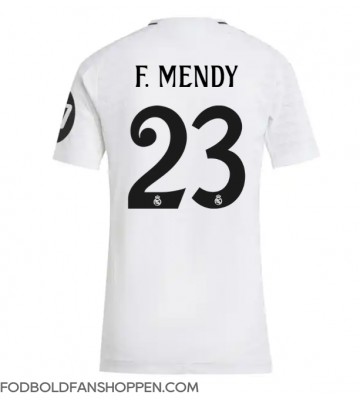 Real Madrid Ferland Mendy #23 Hjemmebanetrøje Dame 2024-25 Kortærmet